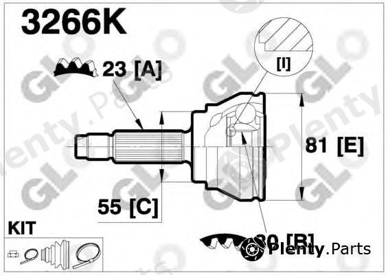  GLO part 3266K Replacement part