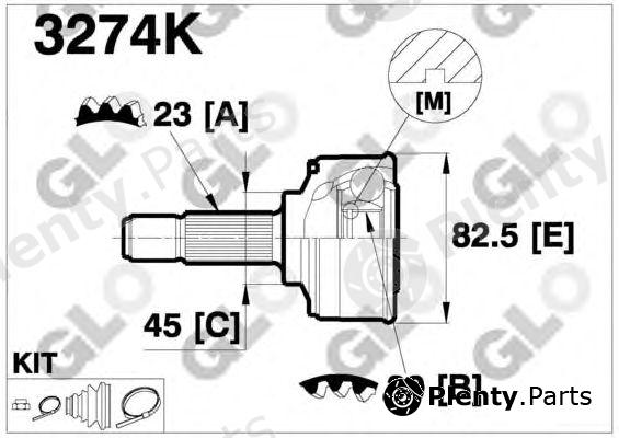  GLO part 3273K Joint Kit, drive shaft