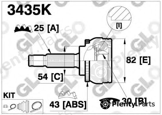  GLO part 3435K Replacement part