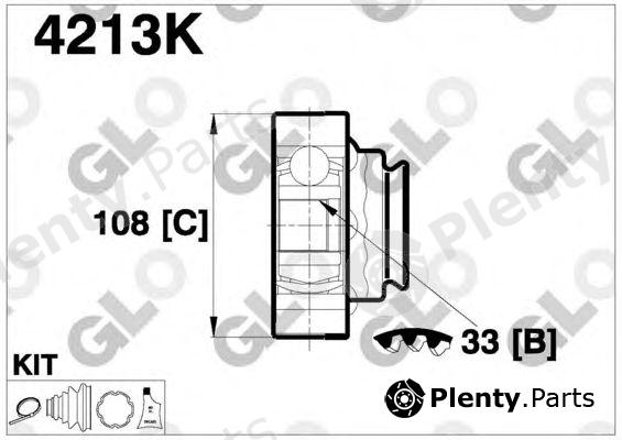  GLO part 4213K Joint Kit, drive shaft