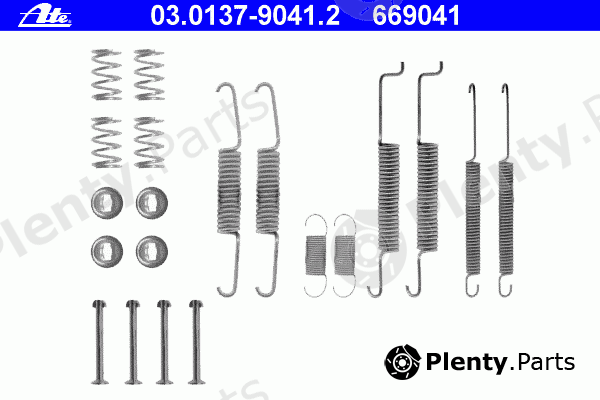  ATE part 03.0137-9041.2 (03013790412) Accessory Kit, brake shoes