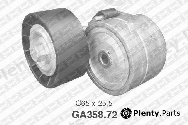  SNR part GA358.72 (GA35872) Tensioner Pulley, v-ribbed belt