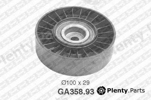  SNR part GA358.93 (GA35893) Deflection/Guide Pulley, v-ribbed belt