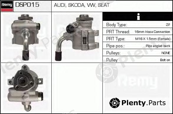  DELCO REMY part DSP015 Hydraulic Pump, steering system
