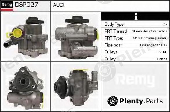  DELCO REMY part DSP027 Hydraulic Pump, steering system
