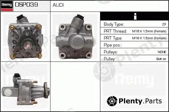  DELCO REMY part DSP039 Hydraulic Pump, steering system