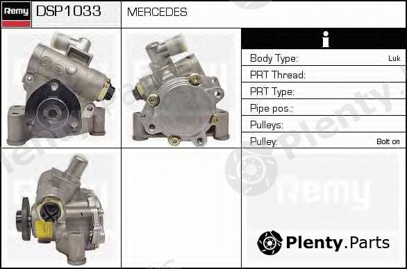  DELCO REMY part DSP1033 Hydraulic Pump, steering system