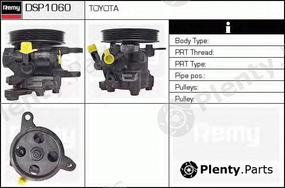  DELCO REMY part DSP1060 Hydraulic Pump, steering system