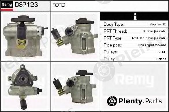  DELCO REMY part DSP123 Hydraulic Pump, steering system