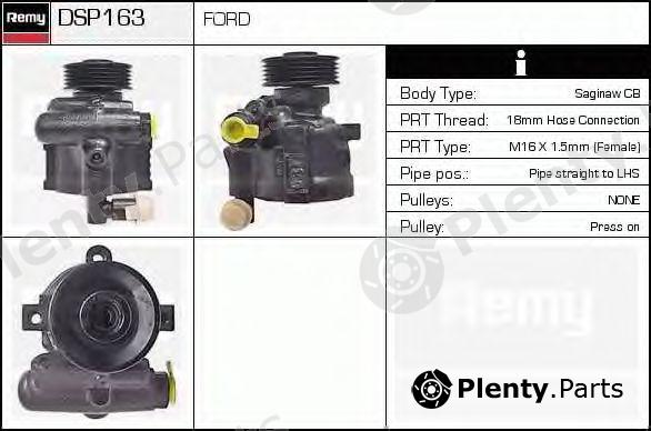  DELCO REMY part DSP163 Hydraulic Pump, steering system