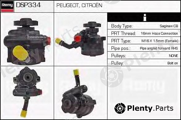  DELCO REMY part DSP334 Hydraulic Pump, steering system