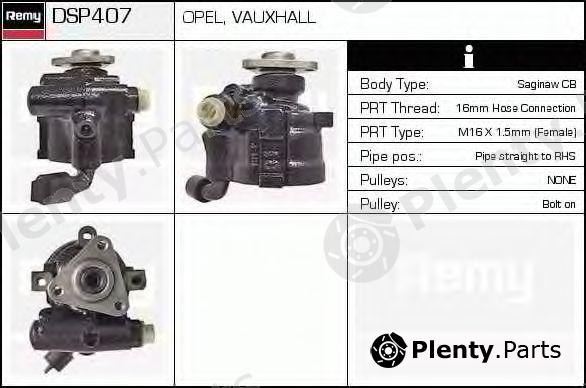  DELCO REMY part DSP407 Hydraulic Pump, steering system