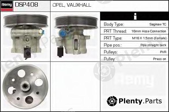  DELCO REMY part DSP408 Hydraulic Pump, steering system
