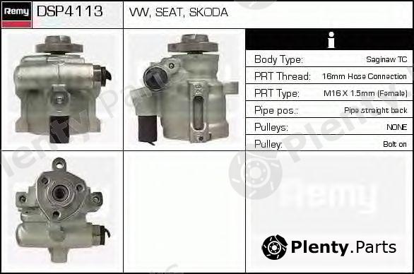 DELCO REMY part DSP4113 Hydraulic Pump, steering system