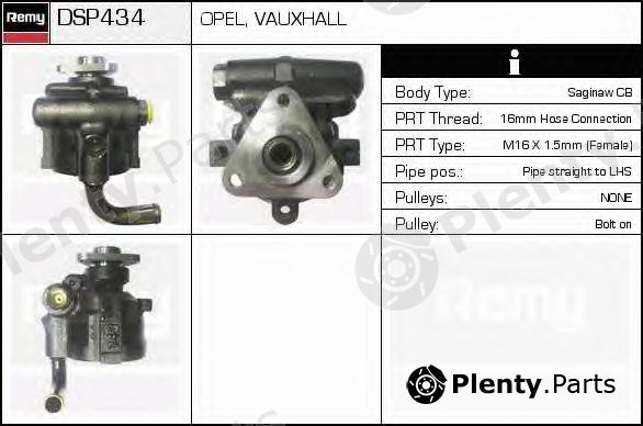  DELCO REMY part DSP434 Hydraulic Pump, steering system