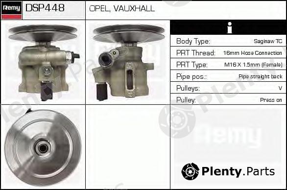  DELCO REMY part DSP448 Hydraulic Pump, steering system