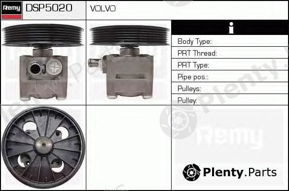  DELCO REMY part DSP5020 Hydraulic Pump, steering system