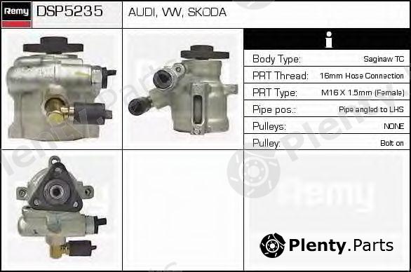  DELCO REMY part DSP5235 Hydraulic Pump, steering system