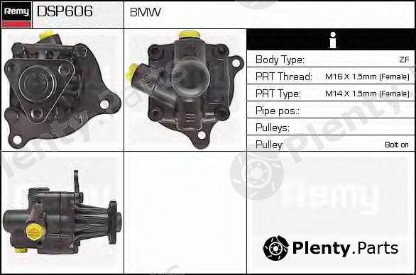  DELCO REMY part DSP606 Hydraulic Pump, steering system