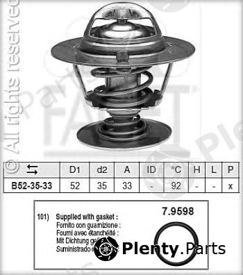 FACET part 7.8396 (78396) Thermostat, coolant