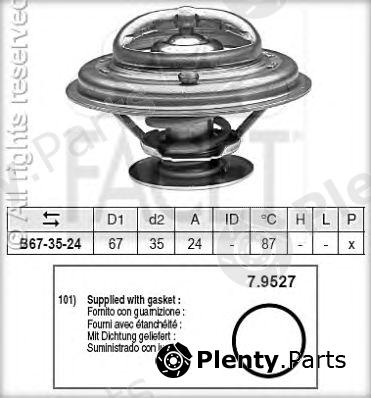  FACET part 7.8410 (78410) Thermostat, coolant