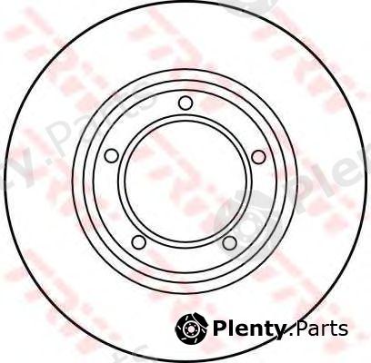  TRW part DF1833 Brake Disc