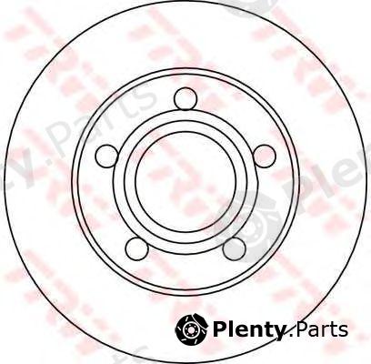  TRW part DF4038 Brake Disc