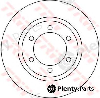  TRW part DF4115 Brake Disc