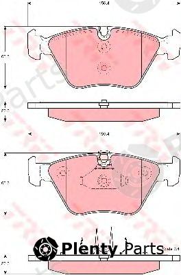  TRW part GDB1577 Brake Pad Set, disc brake