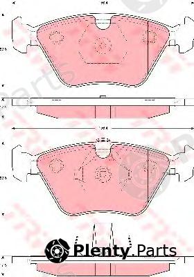  TRW part GDB1619 Brake Pad Set, disc brake
