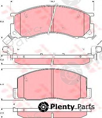  TRW part GDB3086 Brake Pad Set, disc brake