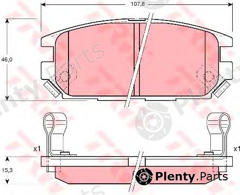  TRW part GDB3199 Brake Pad Set, disc brake