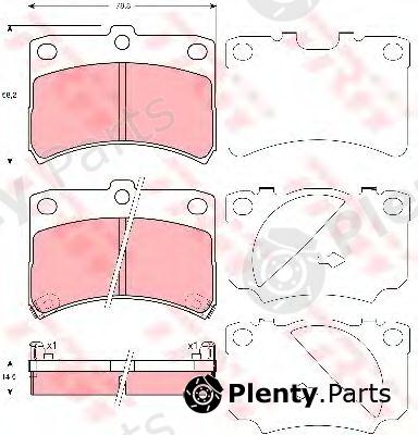  TRW part GDB3219 Brake Pad Set, disc brake