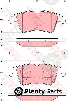  TRW part GDB3292 Brake Pad Set, disc brake