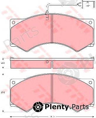  TRW part GDB5055 Brake Pad Set, disc brake