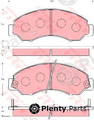  TRW part GDB7032 Brake Pad Set, disc brake