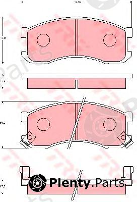  TRW part GDB7099 Brake Pad Set, disc brake