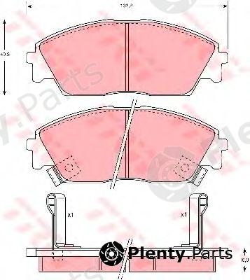  TRW part GDB763 Brake Pad Set, disc brake