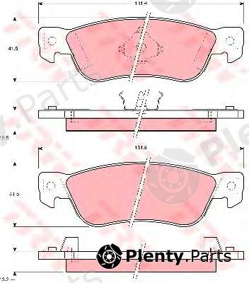  TRW part GDB768 Brake Pad Set, disc brake