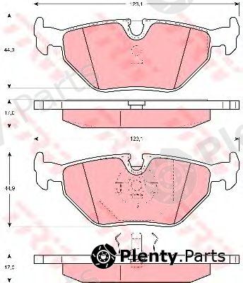  TRW part GDB917 Brake Pad Set, disc brake