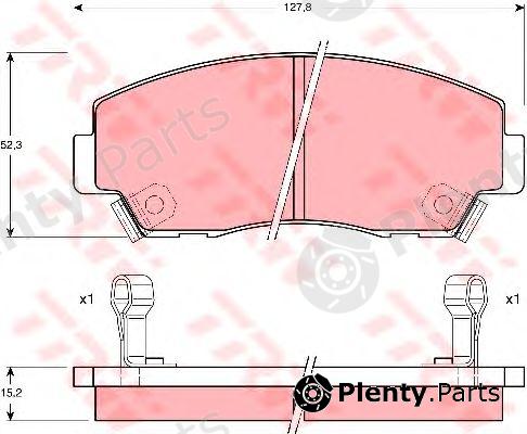  TRW part GDB977 Brake Pad Set, disc brake
