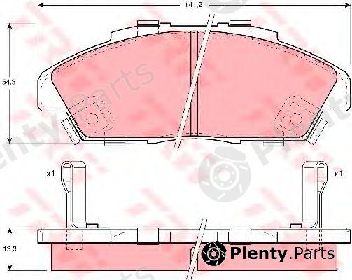  TRW part GDB996 Brake Pad Set, disc brake