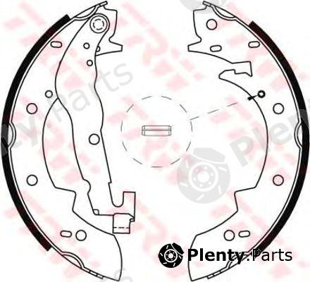  TRW part GS6237 Brake Shoe Set