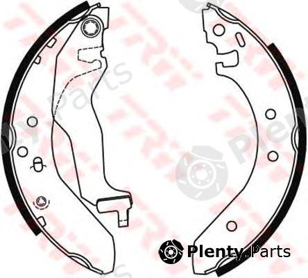  TRW part GS6246 Brake Shoe Set