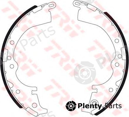  TRW part GS7333 Brake Shoe Set