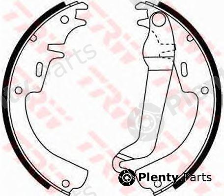  TRW part GS8015 Brake Shoe Set