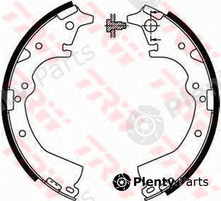  TRW part GS8184 Brake Shoe Set