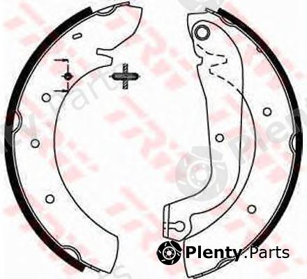  TRW part GS8207 Brake Shoe Set