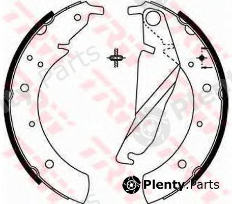  TRW part GS8209 Brake Shoe Set