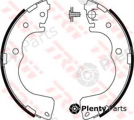  TRW part GS8435 Brake Shoe Set